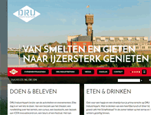 Tablet Screenshot of dru-industriepark.nl
